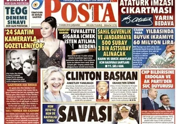 Posta gazetesinden medya tarihine geçecek skandal