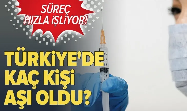 Son dakika: Türkiye’de kaç kişi koronavirüs aşısı oldu? | Sağlık Bakanlığı anlık aşı takip sayfası