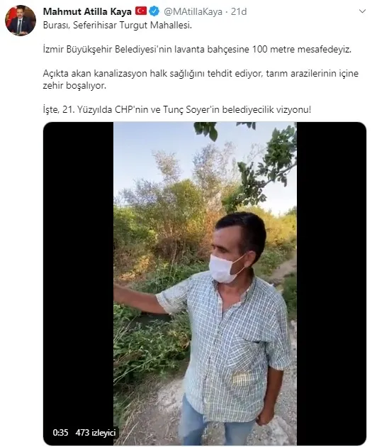 CHP’li Tunç Soyer yönetimindeki İzmir Büyükşehir Belediyesi’nden bir skandal daha! Turgut Köyü’nde şok görüntü...