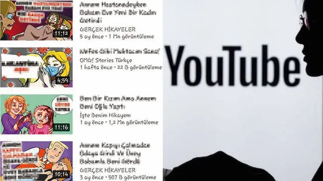 YouTube'da çocuk istismarı! Bakanlık devreye girdi ve 4 hesapla ilgili savcılığa başvurdu - 1