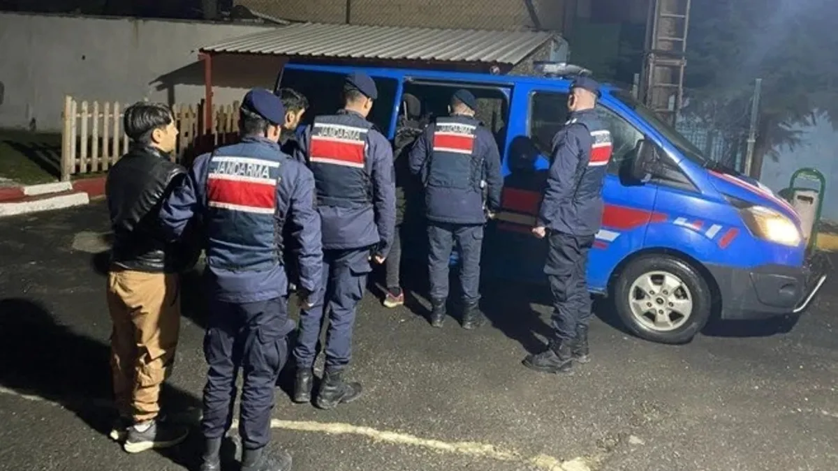 Edirne'de 15 düzensiz göçmen yakalandı