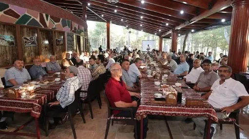Kahramanmaraş’ta şehit ile gazi babaları için etkilik yapıldı