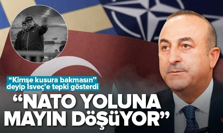 Bakan Çavuşoğlu: İsveç mayınlara bilerek basıyor