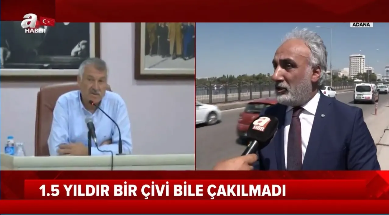 CHP'li Adana Büyükşehir Belediyesi Zeydan Karalar 16 aydır sözünü tutmadı! Canlı yayında yalanı ortaya çıktı