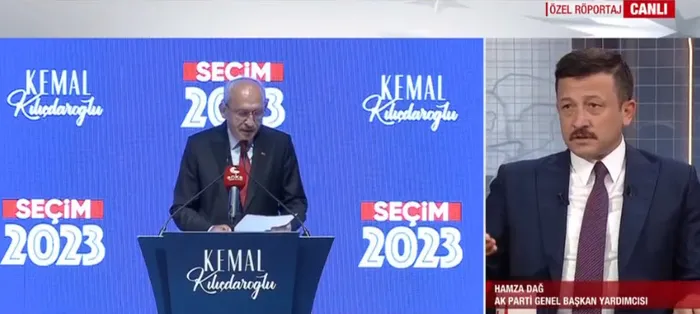 AK Parti Genel Başkan Yardımcısı Hamza Dağ A Haber’de | Kemal Kılıçdaroğlu istifa edecek mi?