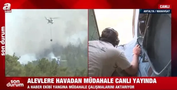 Gökyüzünün kahramanları görev başında! Pilottan A Haber’e özel açıklama!