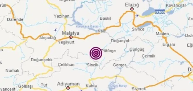 Son dakika: Malatya’da deprem