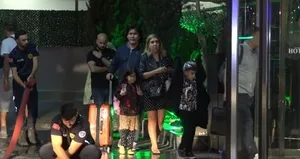 Bursa’da 4 yıldızlı otelde korkutan yangın!