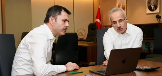 AK Parti İBB Başkan Adayı Murat Kurum çalışmalara başladı: Ulaştırma Bakanı Abdulkadir Uraloğlu ile bir araya geldi! “Sadece İstanbul”