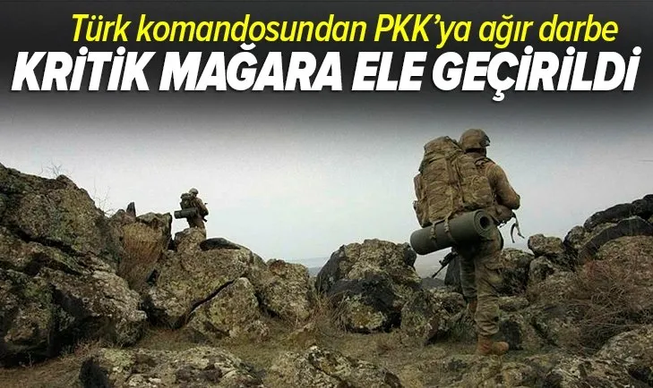 Son dakika: Milli Savunma Bakanlığı duyurdu! O bölgedeki kritik mağara ele geçirildi