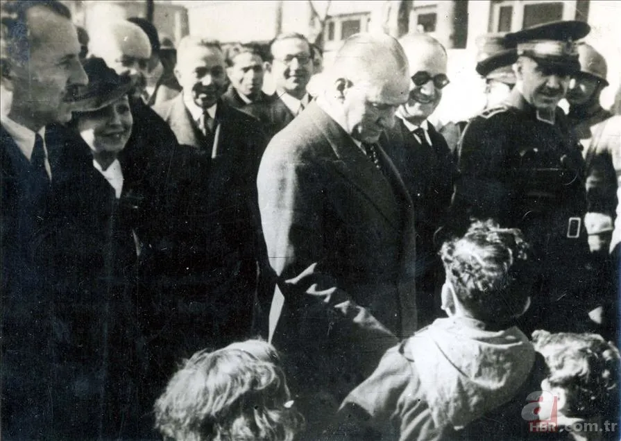 Atatürk'ün arşivlerden çıkan en son fotoğrafları! Hiç görülmemiş 10 Kasım en güzel Atatürk resimleri 13