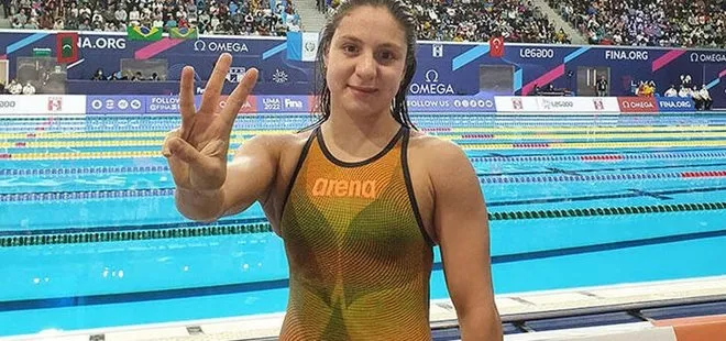 Merve Tuncel 1500 metre yüzmede üst üste 3’üncü kez Avrupa şampiyonu