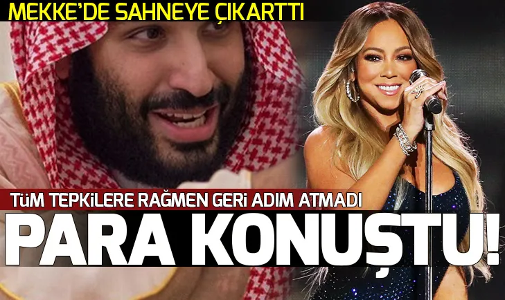 Mariah Carey tepkilere rağmen konser verdi!