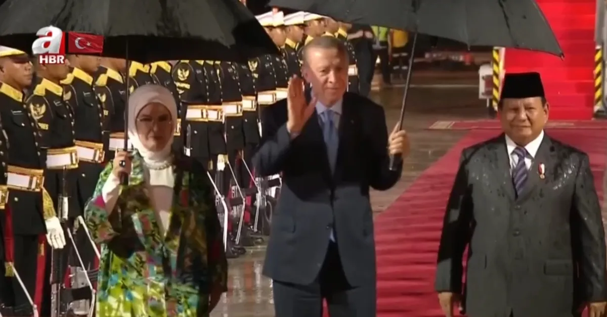 Asya turu | Başkan Erdoğan Endonezya’da!
