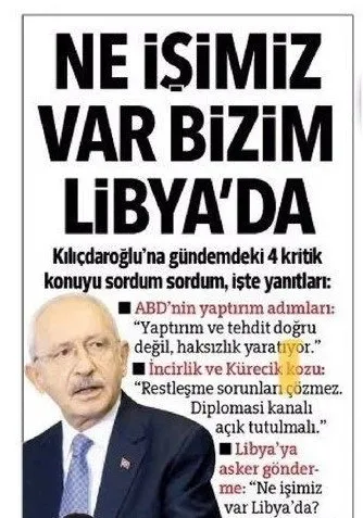 İşte Libya tezkeresini istemeyenlerin gerçek amacı