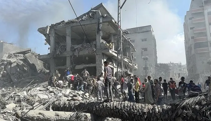 Siyonist İsrail’in hedefi yine masumlar! Okul vurdular: Çok sayıda ölü var