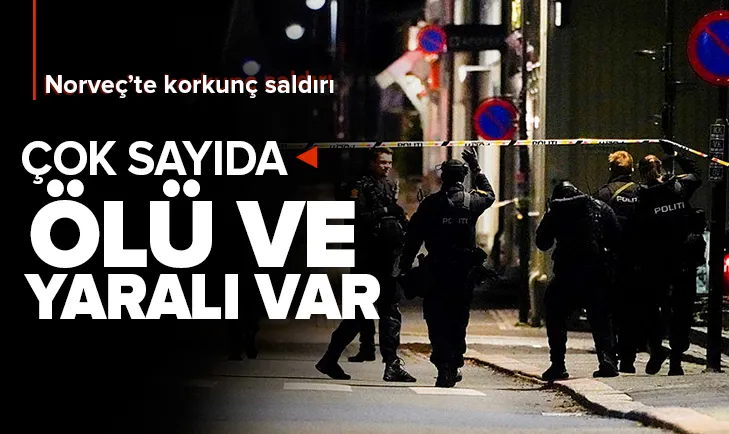 Norveç’te saldırı! Çok sayıda ölü ve yaralı var
