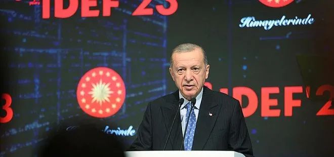 Başkan Erdoğan’dan İDEF’23 kapanış programında önemli açıklamalar: 4.5 milyar dolarla rekor kırdık