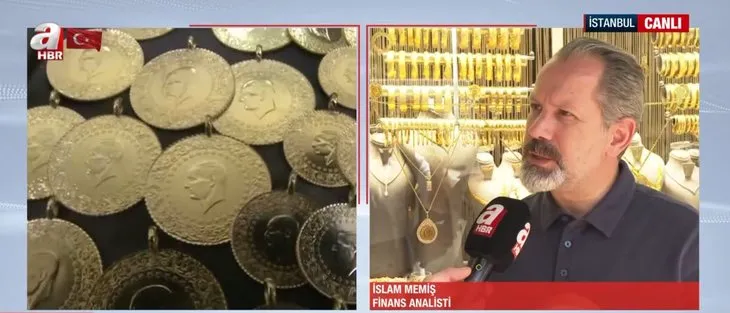 Ile będzie kosztował gram złota? İslam Memiş podał tę kwotę w A Haber: Skupiliśmy się na tym.
