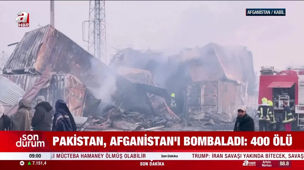 Pakistan Afganistan'da hastaneyi vurdu!