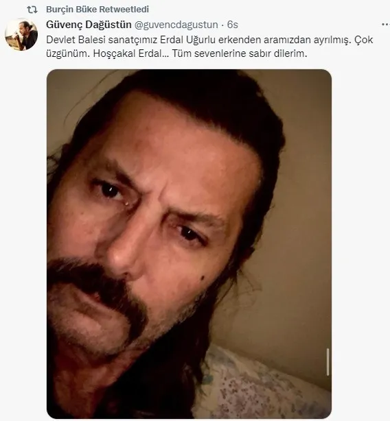 Sanatçı Erdal Uğurlu vefat etti | Okan Bayülgen’den taziye mesajı
