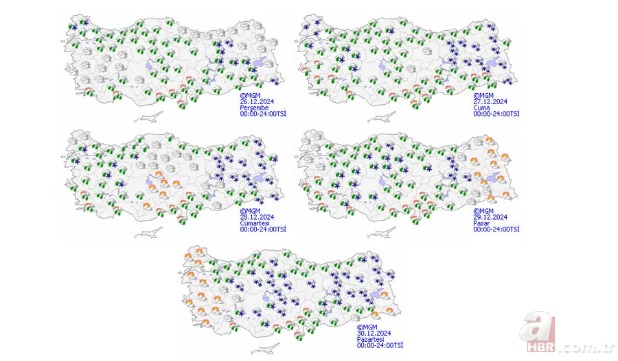 İstanbul’da karakış kapıya dayandı: Çok kuvvetli geliyor! Meteoroloji 26 Aralık hava durumu raporu 10