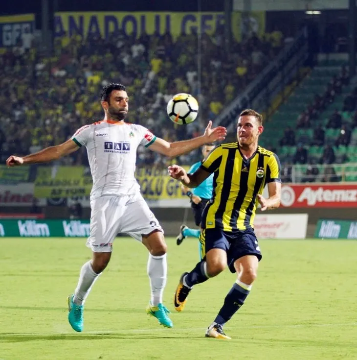 A.Alanyaspor - Fenerbahçe maçından kareler