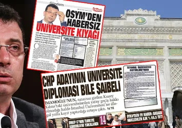 İmamoğlu'nun diploma skandalı ilk kez 2019'da ortaya çıktı! Gazeteci Kenan Kıran kaleme almıştı: ÖSYM'den habersiz üniversite kıyağı