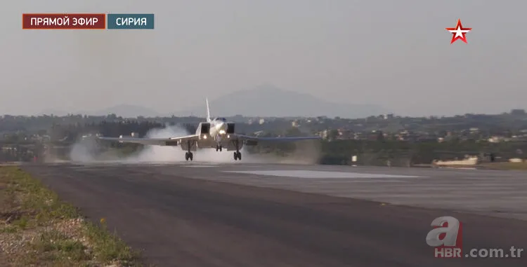 Putin nükleer füze taşıyabilen bombardıman jetlerini Hmeymim'e gönderdi! 1