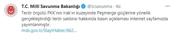MSB yayımladı! Türkiye'den Irak'a flaş "PKK-KCK-YPG" mesajı - 6