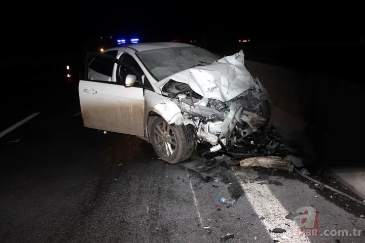 Kendisi öldü annesi yaralandı! Korkunç kaza 10