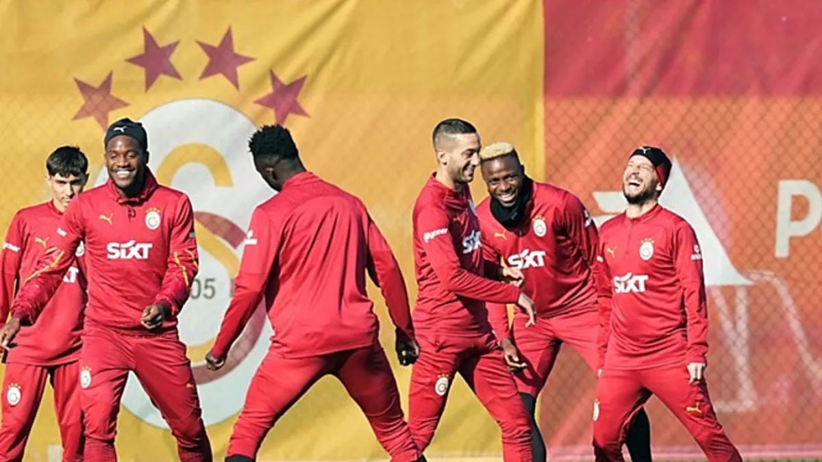 Galatasaray'da AZ Alkmaar maçı hazırlıkları tamamlandı