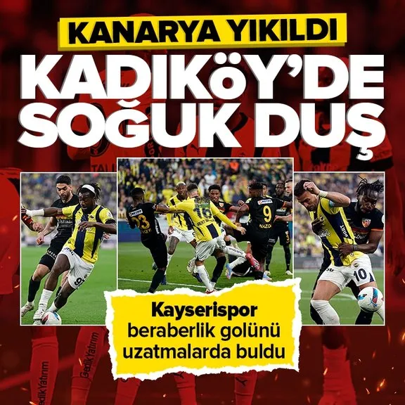 Fenerbahçe Kadıköy’de uzatmalarda yıkıldı!