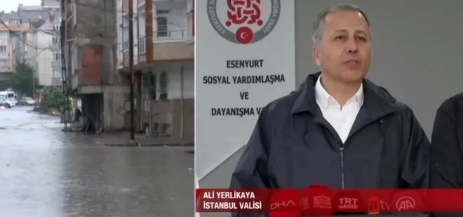 Son dakika | İstanbul Valisi Ali Yerlikaya’dan şiddetli yağış açıklaması