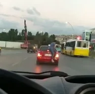 Trafikte pes dedirten anlar