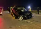 200 metre sürüklenen araçtan sağ çıktı