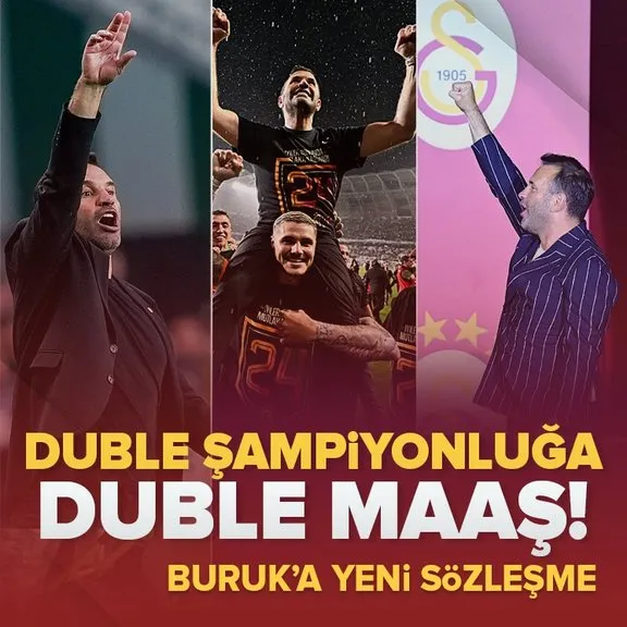 Duble şampiyonluğa duble maaş! Galatasaray’da Okan Buruk ile yeni sözleşme imzalanıyor! İşte o rakam...