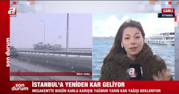 Meteoroloji yeni hava durumu raporunu yayınladı! İstanbul'da beklenen kar yağışı başladı | 54 ile kar uyarısı | 18 Ocak İstanbul, Ankara hava durumu - 1