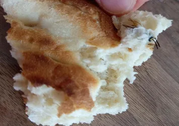 Ekmeğin içinden arı çıktı