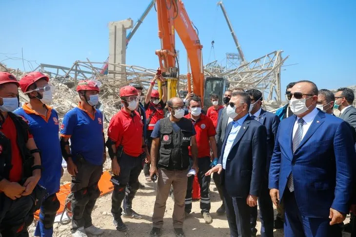 Türk heyetine Lübnan'da yoğun ilgi! Üst düzey ziyaretten dikkat çeken kareler