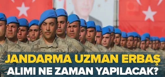 JGK uzman erbaş onbaşı alımı ne zaman? Jandarma uzman erbaş alımı başvuru şartları nelerdir?