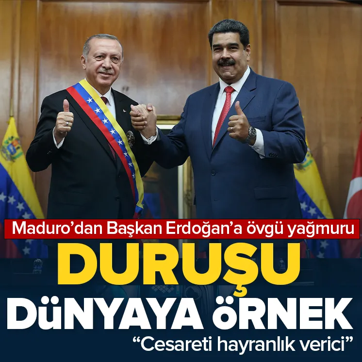 Duruşu dünya için örnek teşkil ediyor