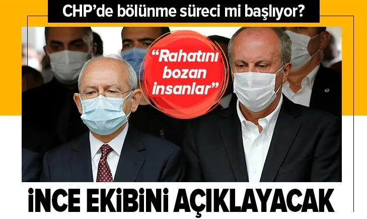Muharrem İnce Memleket Hareketinin kurucularını bir iki gün içinde açıklayacak