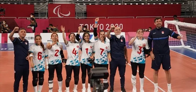 Son dakika: Golbol Kadın Milli Takımı 2020 Tokyo Paralimpik Oyunları’nda ABD’yi yenerek altın madalya kazandı