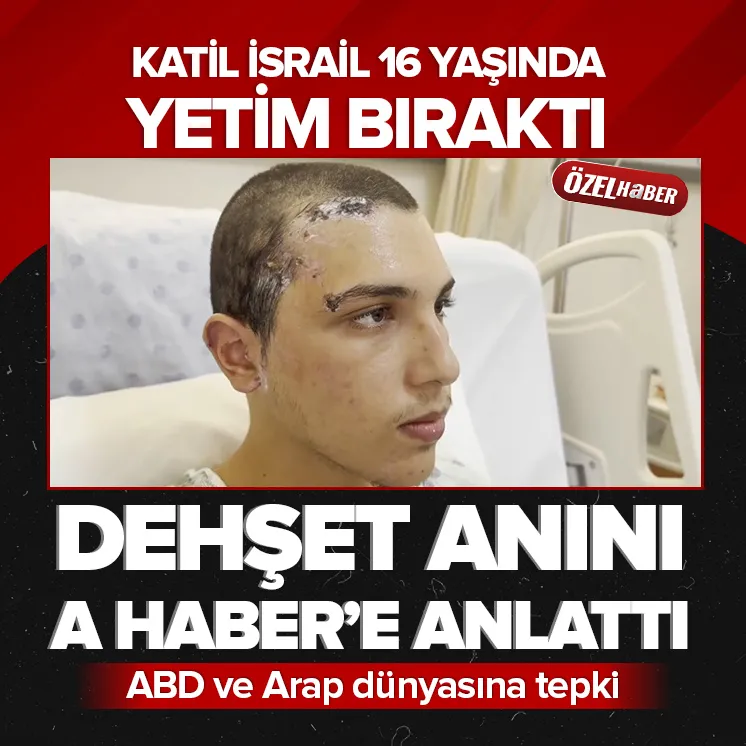 Dehşet anını A Haber’e anlattı