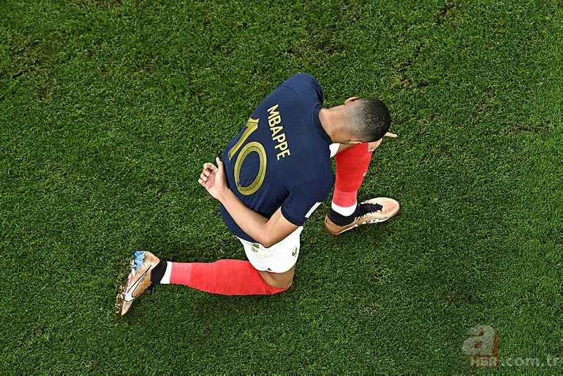 Mbappe çok rahat çok profesyonel! Turu adeta tek başına Fransa'ya getirdi! Polonya evine geri döndü 13