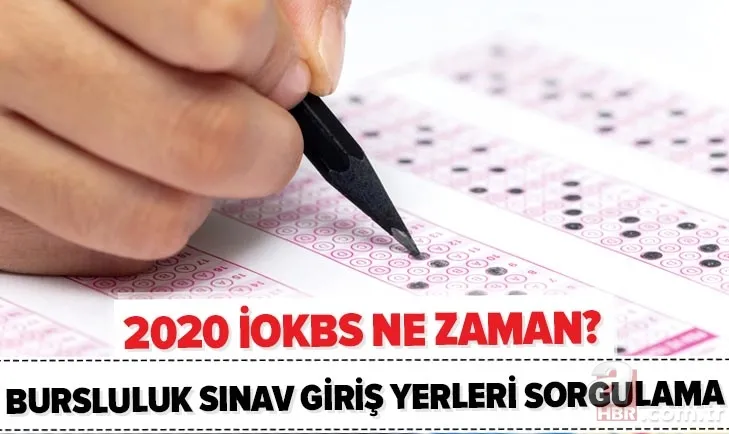 Bursluluk sınavında hangi dersler var? 2020 İOKBS bursluluk sınavı giriş belgesi nereden alınır? İşte sınav konuları... 1