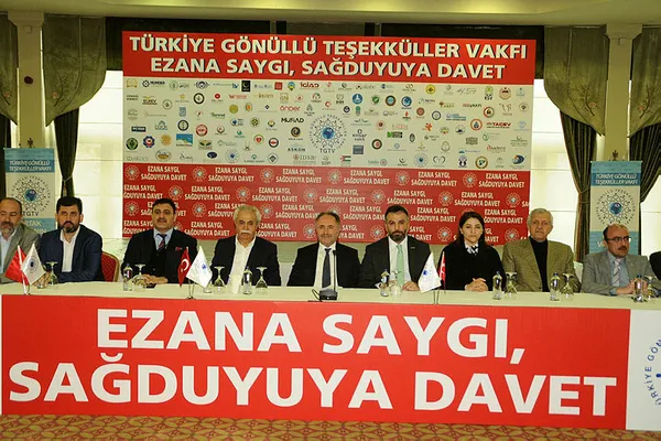 Türkiye Gönüllü Teşekküller Vakfı'ndan 'Ezana saygı, sağduyuya davet' çağrısı - 1