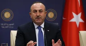 Çavuşoğlu Nursultan Nazarbayev ile görüştü