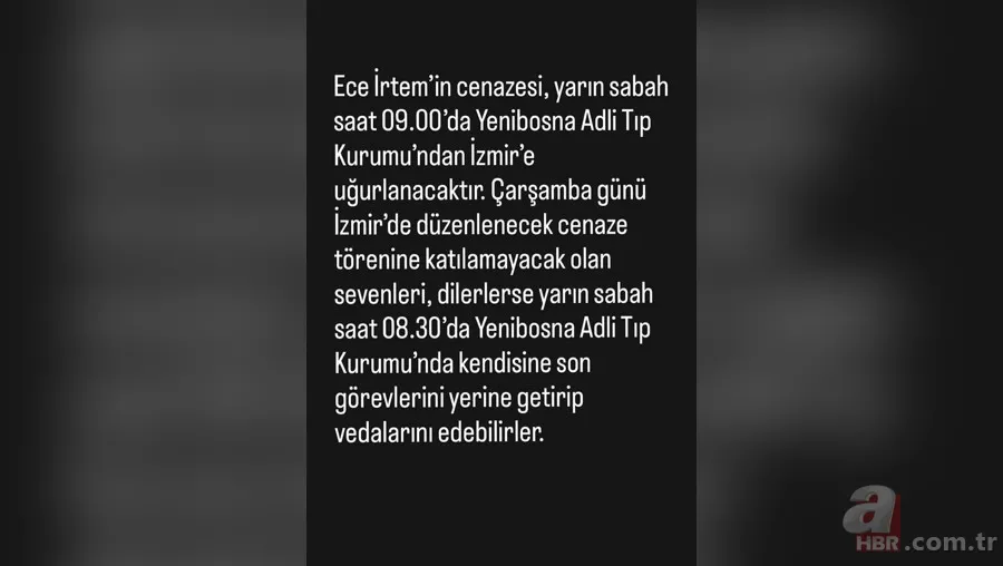 Dizi camiasının acı kaybı: Ece İrtem'in ölümüyle ilgili soruşturma | İlk bulgular ortaya çıktı 6